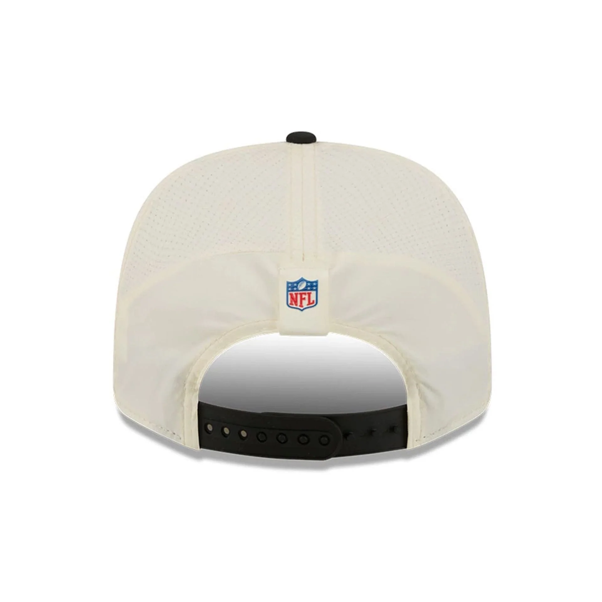 Raiders NFL Training 2026 White 9SEVENTY Stretch Snap Adjustable Cap - Image 6