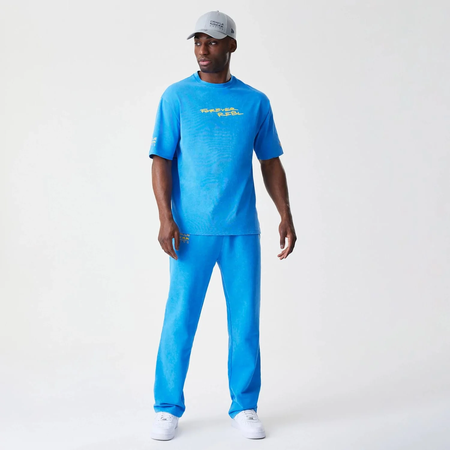 Red Bull Racing Back Graphic Blue Oversized T-Shirt - Image 8