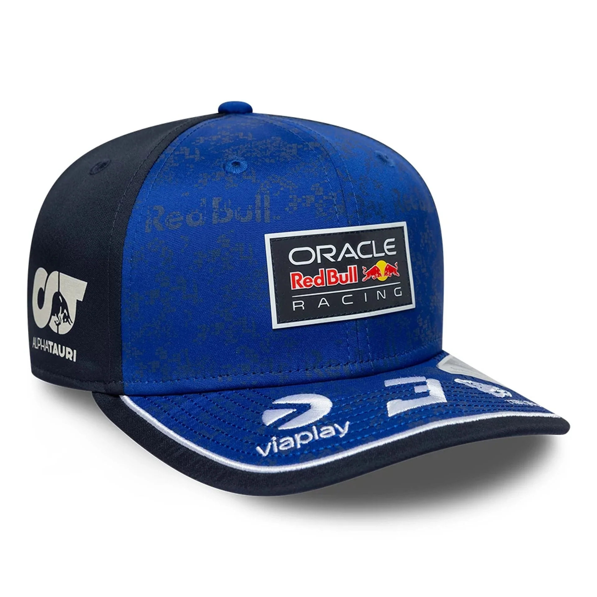 Red Bull Racing Youth Max Verstappen Dark Blue 9SEVENTY Stretch Snap Adjustable Cap