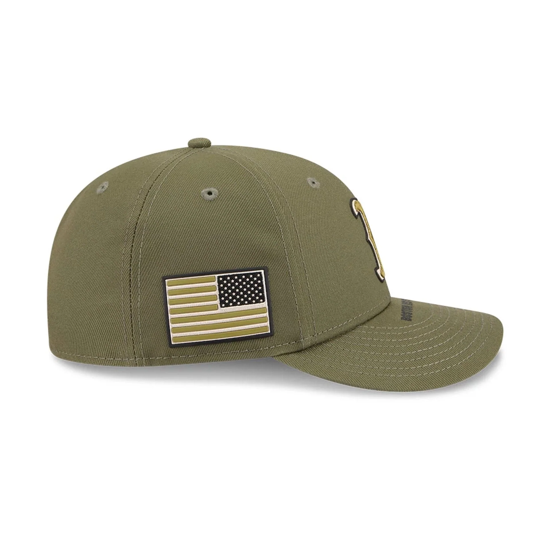 Red Sox MLB Armed Forces Day 2026 Green Low Profile 59FIFTY Fitted Cap - Image 5