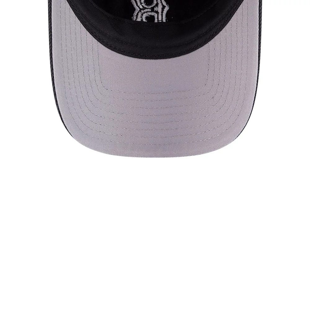 Red Sox MLB Washed Denim Black 9FORTY A-Frame Unstructured Adjustable Cap - Image 2