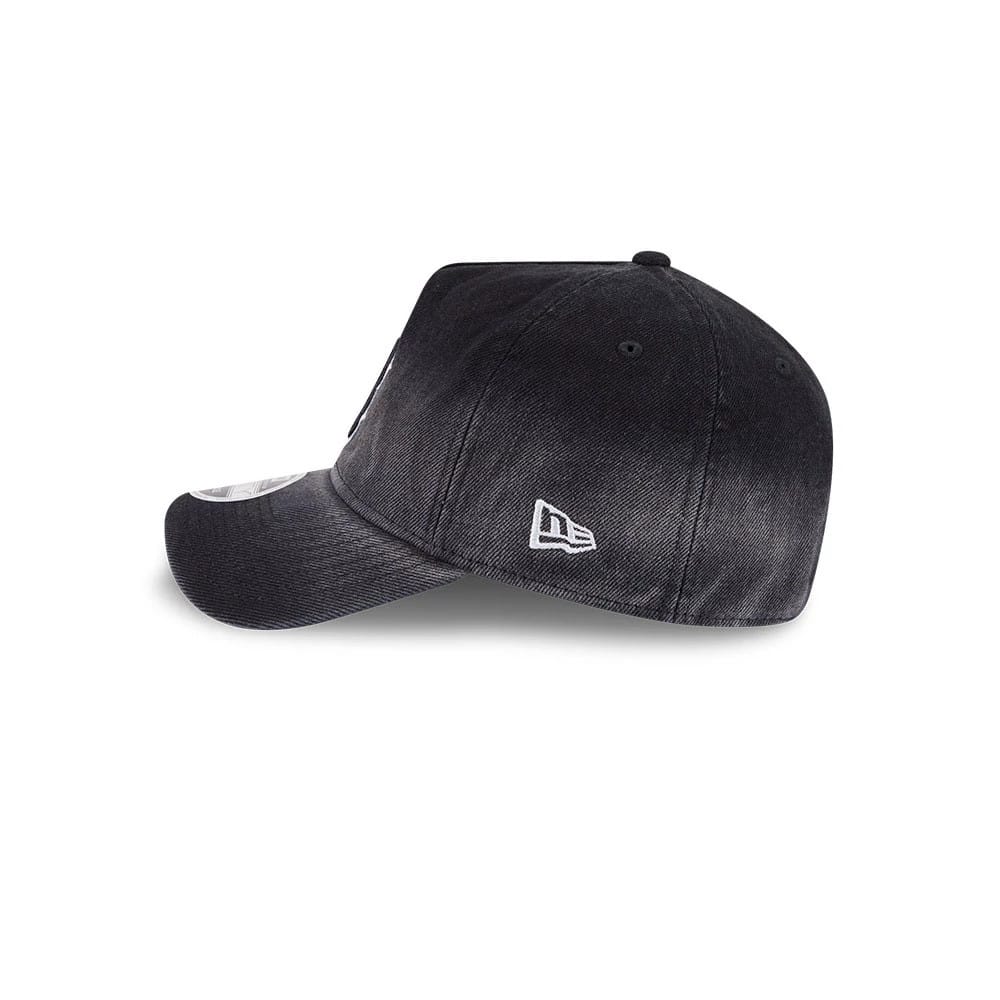 Red Sox MLB Washed Denim Black 9FORTY A-Frame Unstructured Adjustable Cap - Image 5