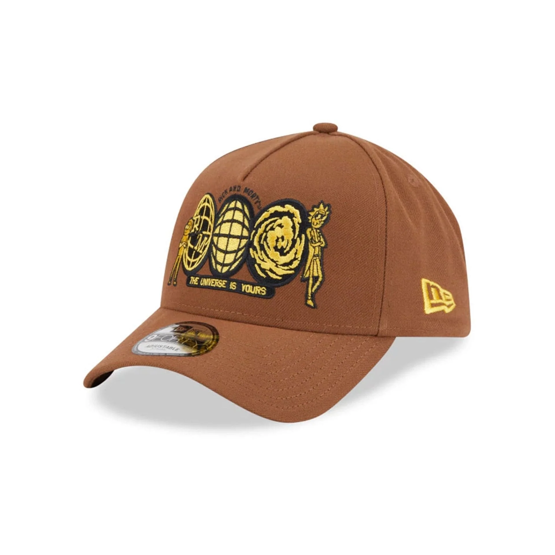 Rick And Morty Open Brown 9FORTY A-Frame Adjustable Cap