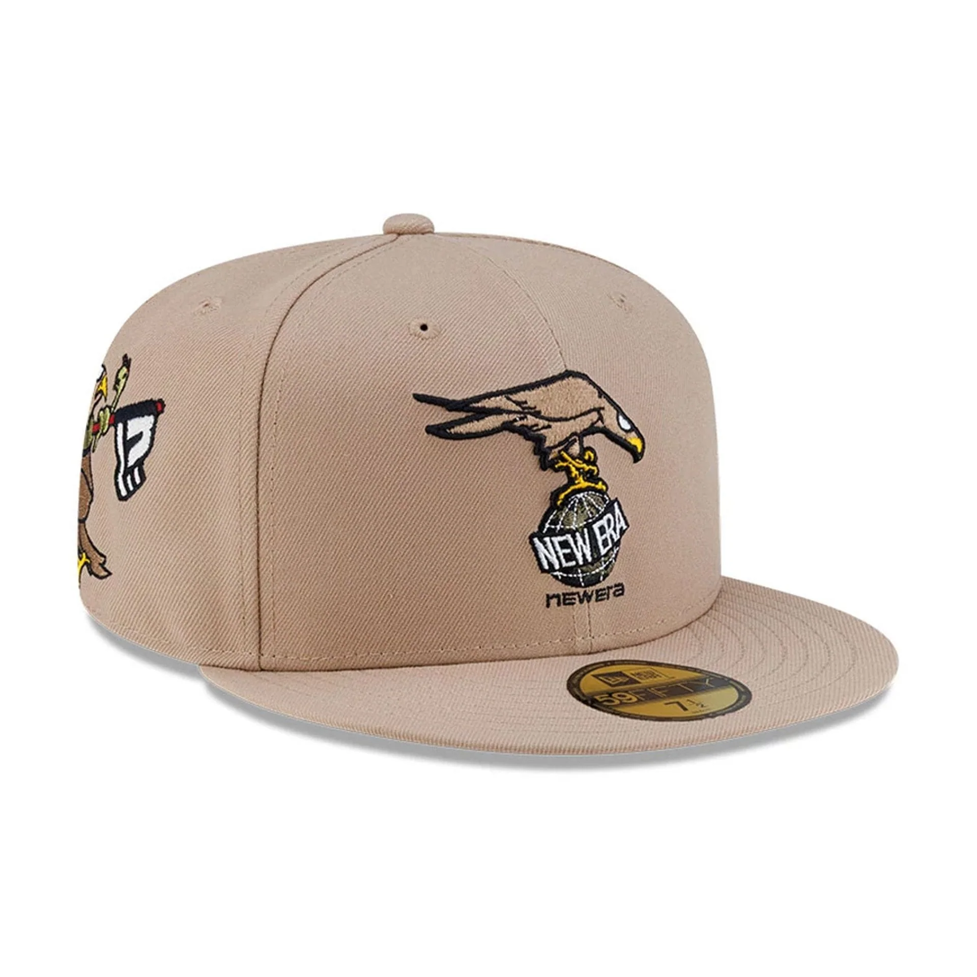 Roji Soccer Beige 59FIFTY Fitted Cap