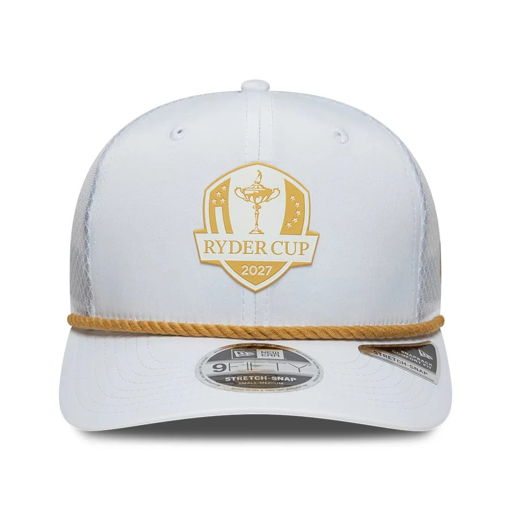 Ryder Cup Europe 2027 Dare To Dream White 9FIFTY Stretch Snap Adjustable Cap - Image 2