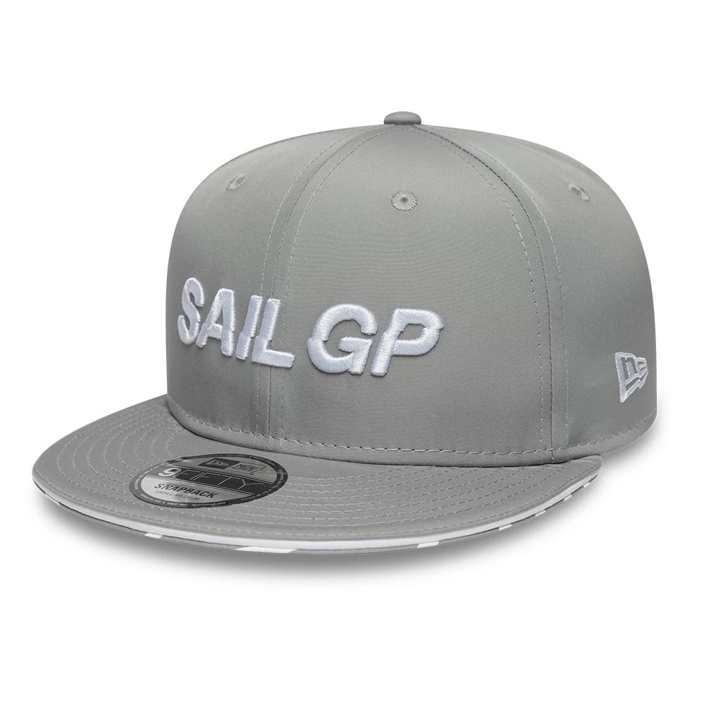 Sail GP Limited Grey 9FIFTY Snapback Adjustable Cap