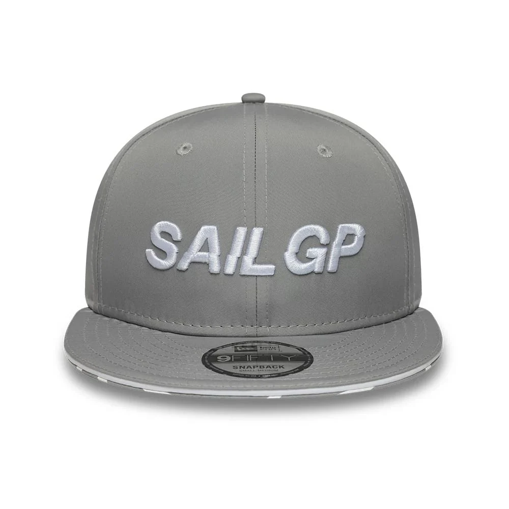 Sail GP Limited Grey 9FIFTY Snapback Adjustable Cap - Image 3