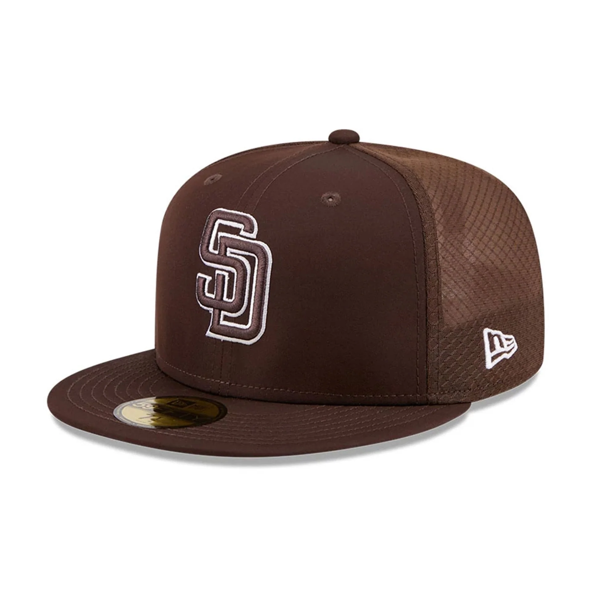 San Diego Padres MLB Batting Practice 2026 Dark Brown 59FIFTY Fitted Cap