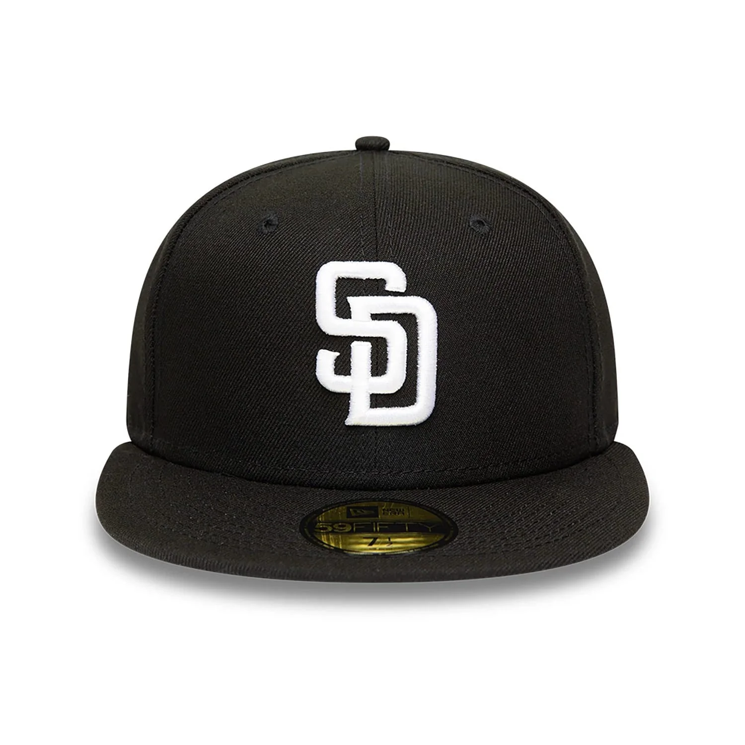 San Diego Padres MLB Black and White 59FIFTY Fitted Cap - Image 6
