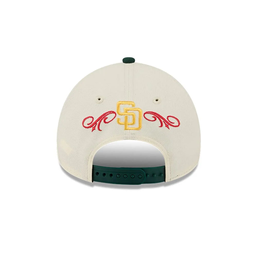 San Diego Padres MLB Cinco De Mayo Cream 9FORTY A-Frame Adjustable Cap - Image 4