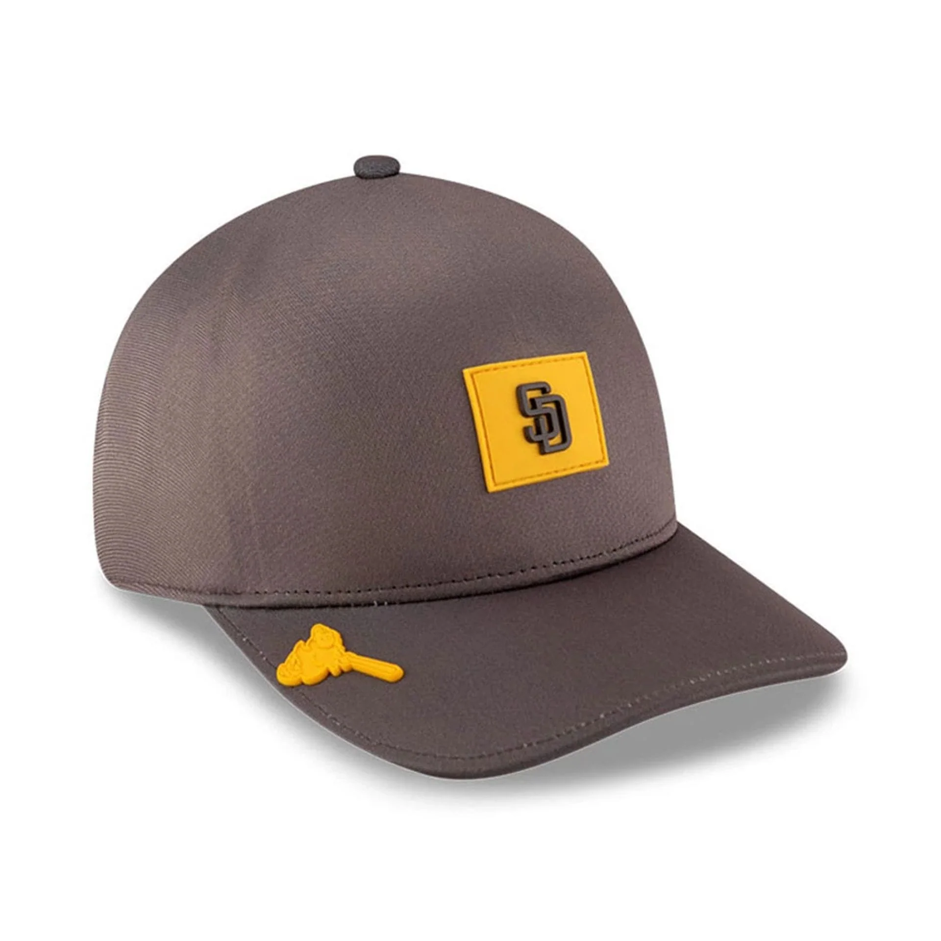 San Diego Padres MLB Clubhouse Dark Brown 39THIRTY Infinity Stretch Fit Cap