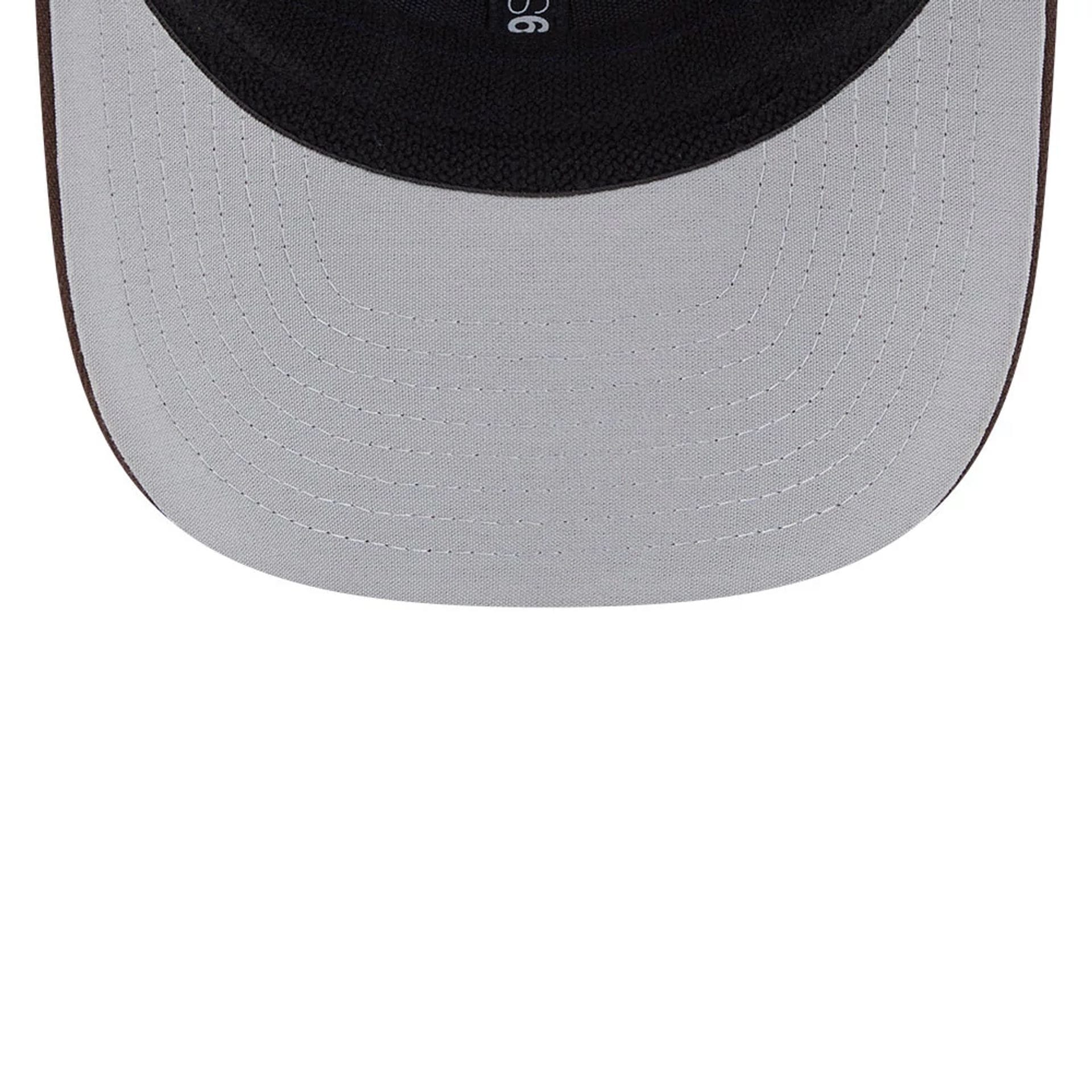 San Diego Padres MLB Evergreen Dark Brown 9SEVENTY Stretch Snap Cap - Image 2