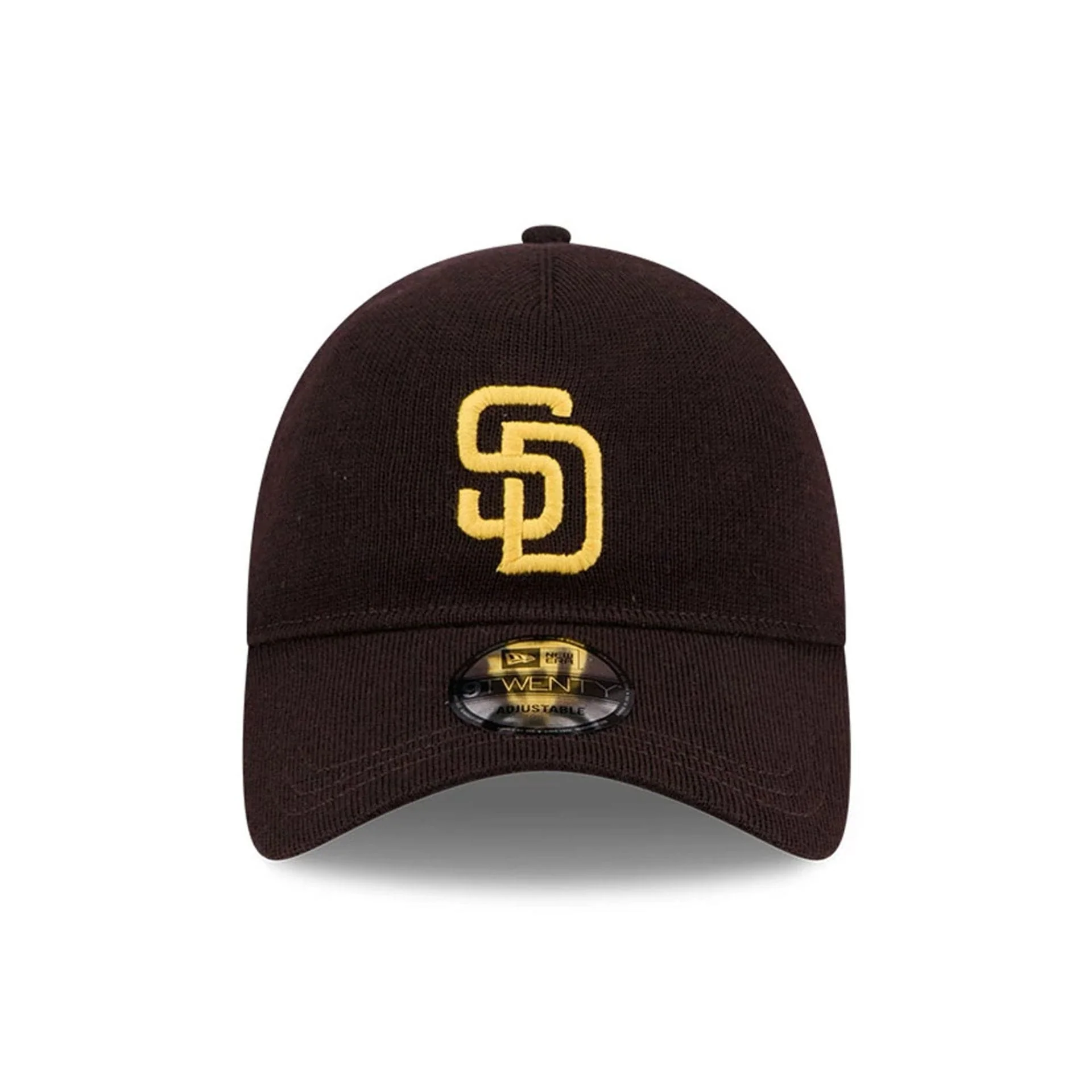 San Diego Padres MLB Merino Wool Dark Brown 9TWENTY Adjustable Cap - Image 2