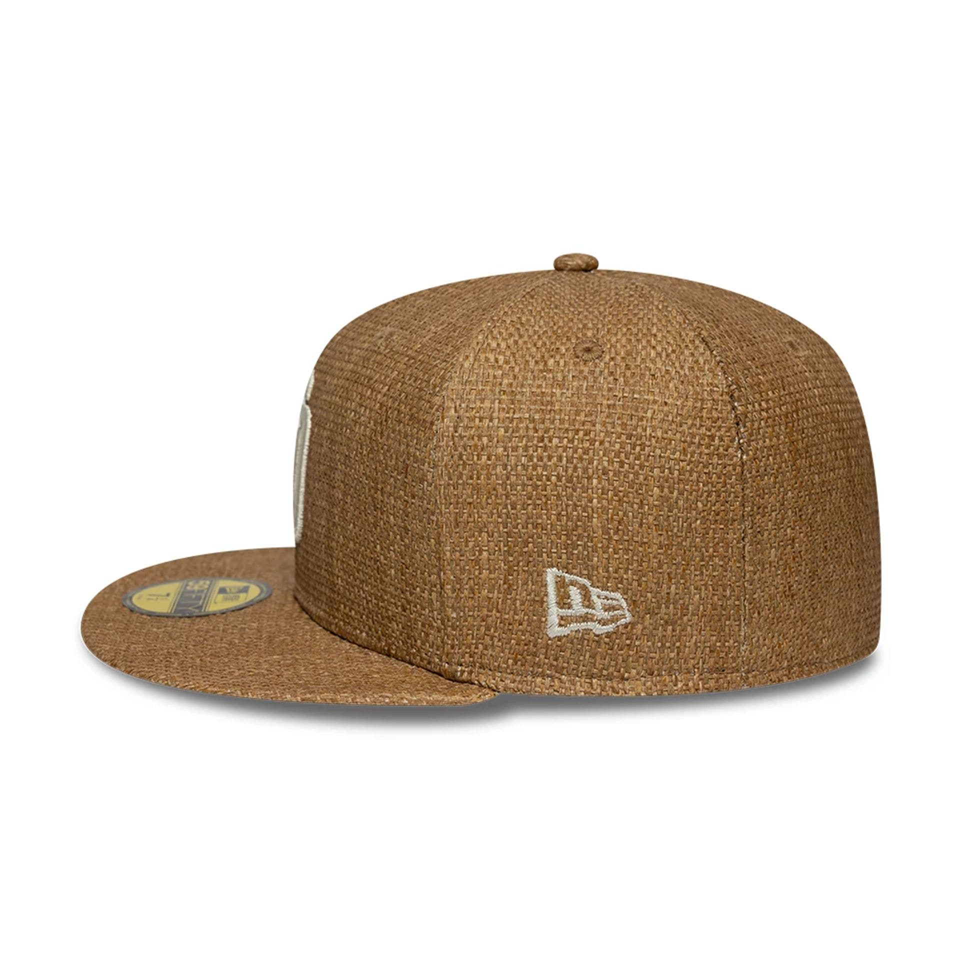 San Diego Padres MLB Straw Dark Beige 59FIFTY Fitted Cap - Image 7
