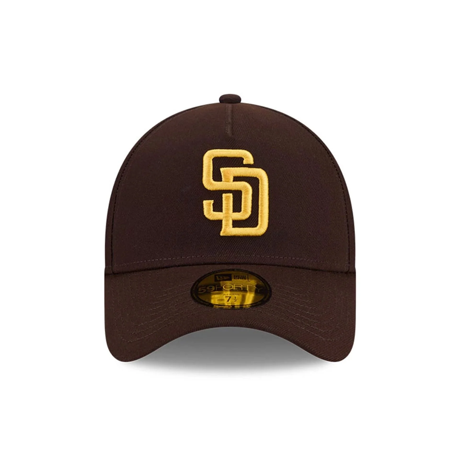 San Diego Padres MLB Team Side Dark Brown 59FORTY A-Frame Fitted Cap - Image 3