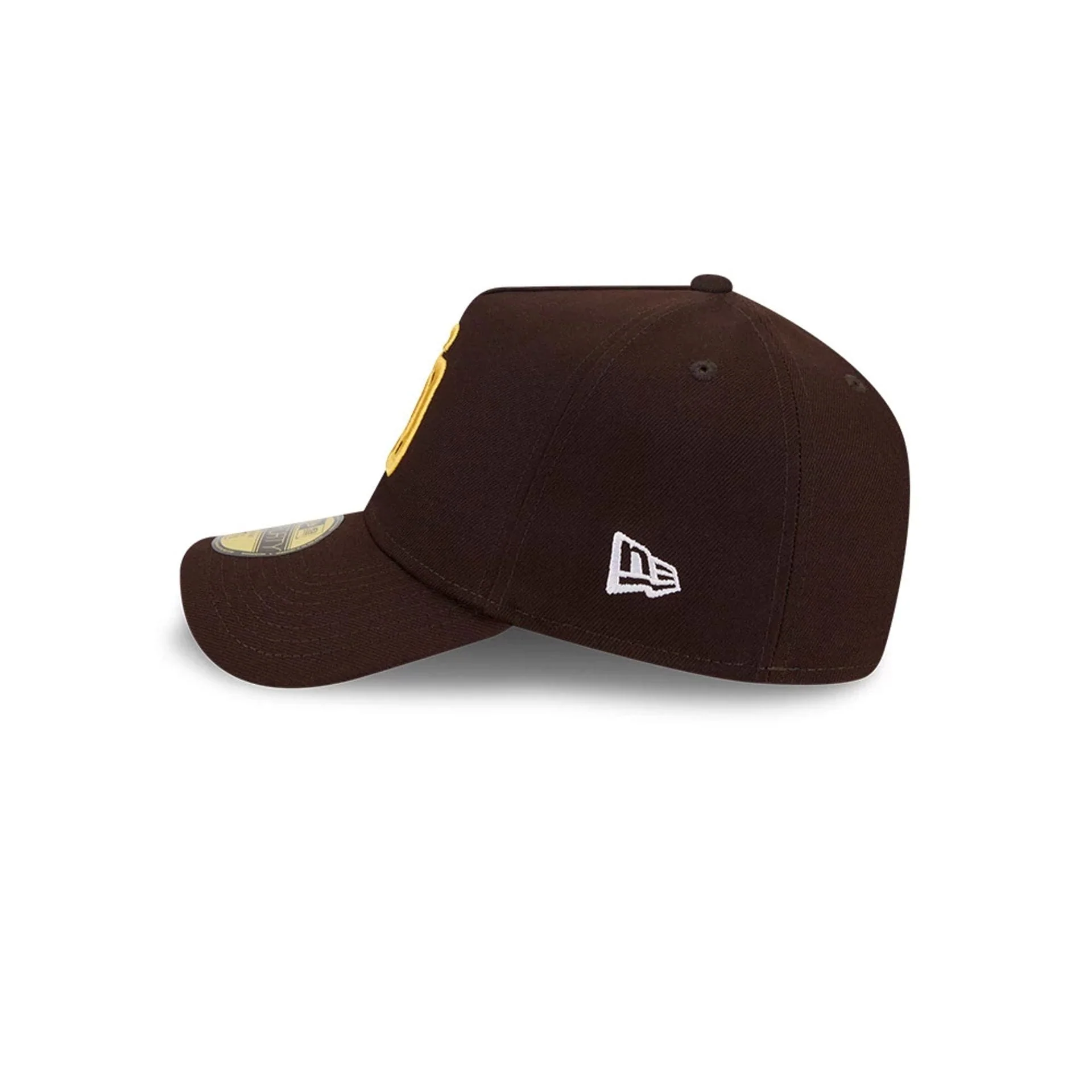 San Diego Padres MLB Team Side Dark Brown 59FORTY A-Frame Fitted Cap - Image 5