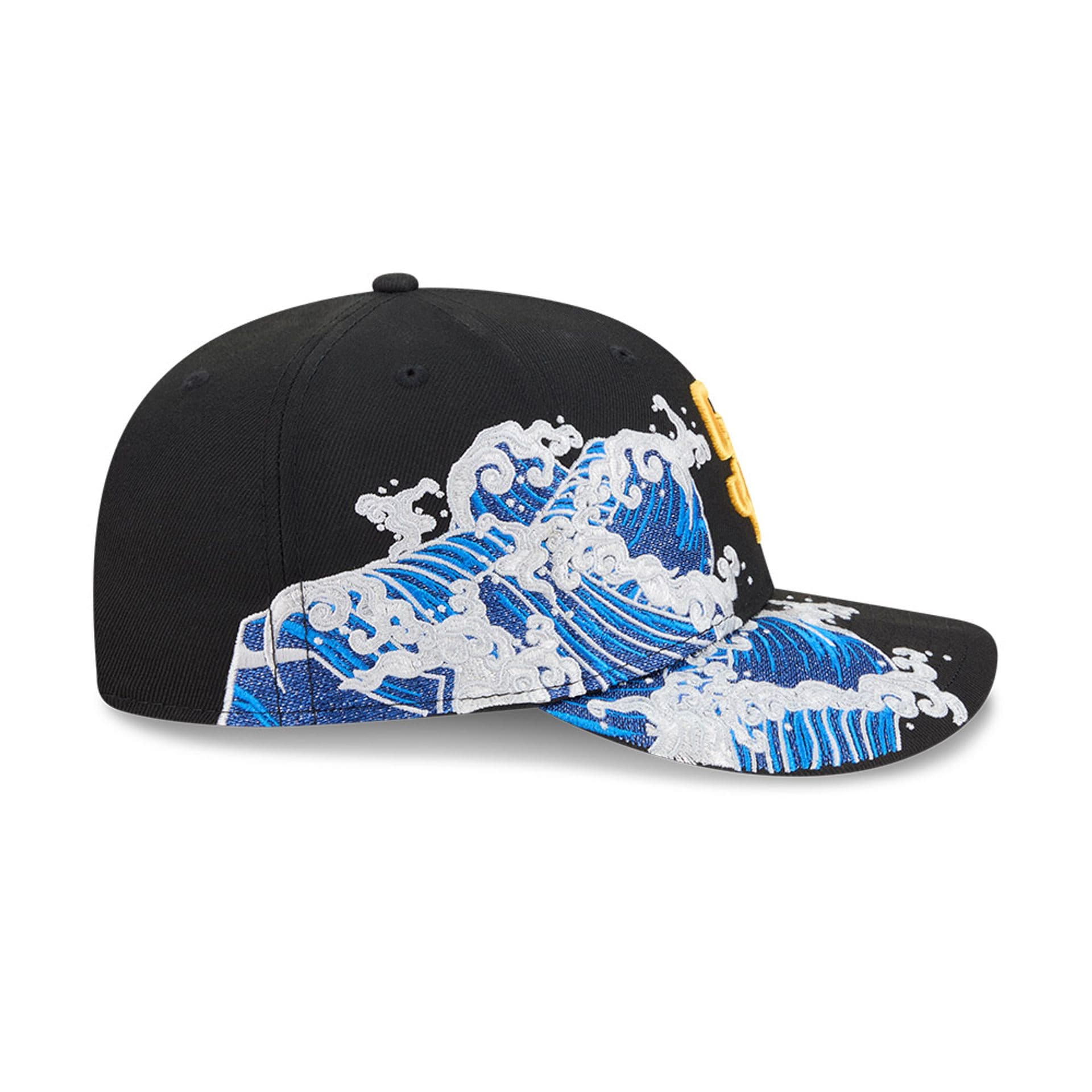 San Diego Padres MLB Vissurf Black 9FIFTY Snapback Adjustable Cap - Image 5