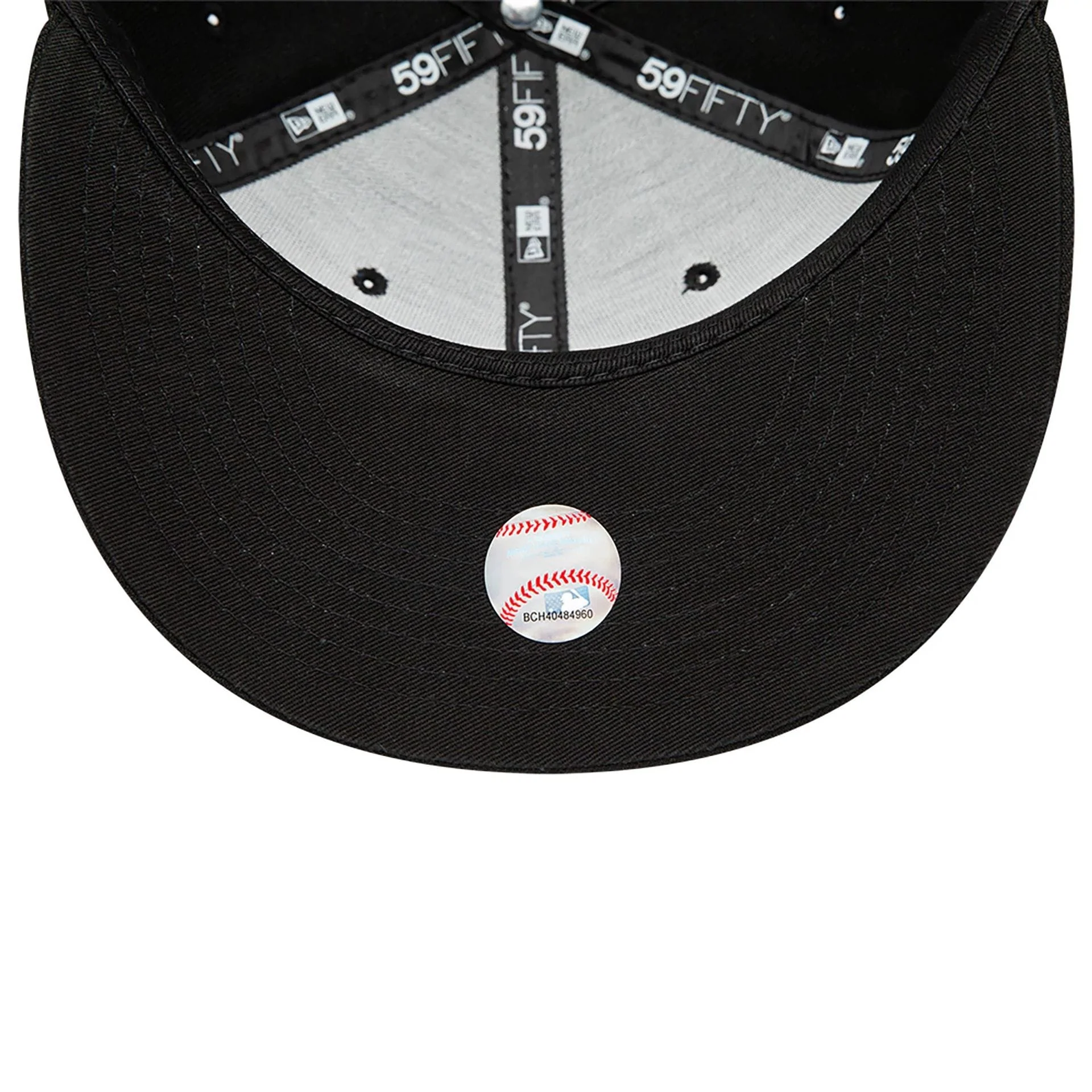 San Francisco Giants MLB Black and White 59FIFTY Fitted Cap - Image 5