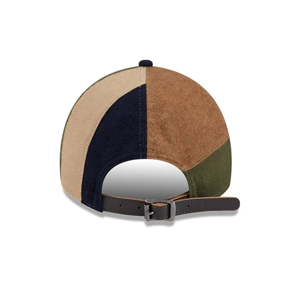 Seattle Mariners MLB Patchwork Open Brown 9TWENTY Adjustable Cap - Image 2