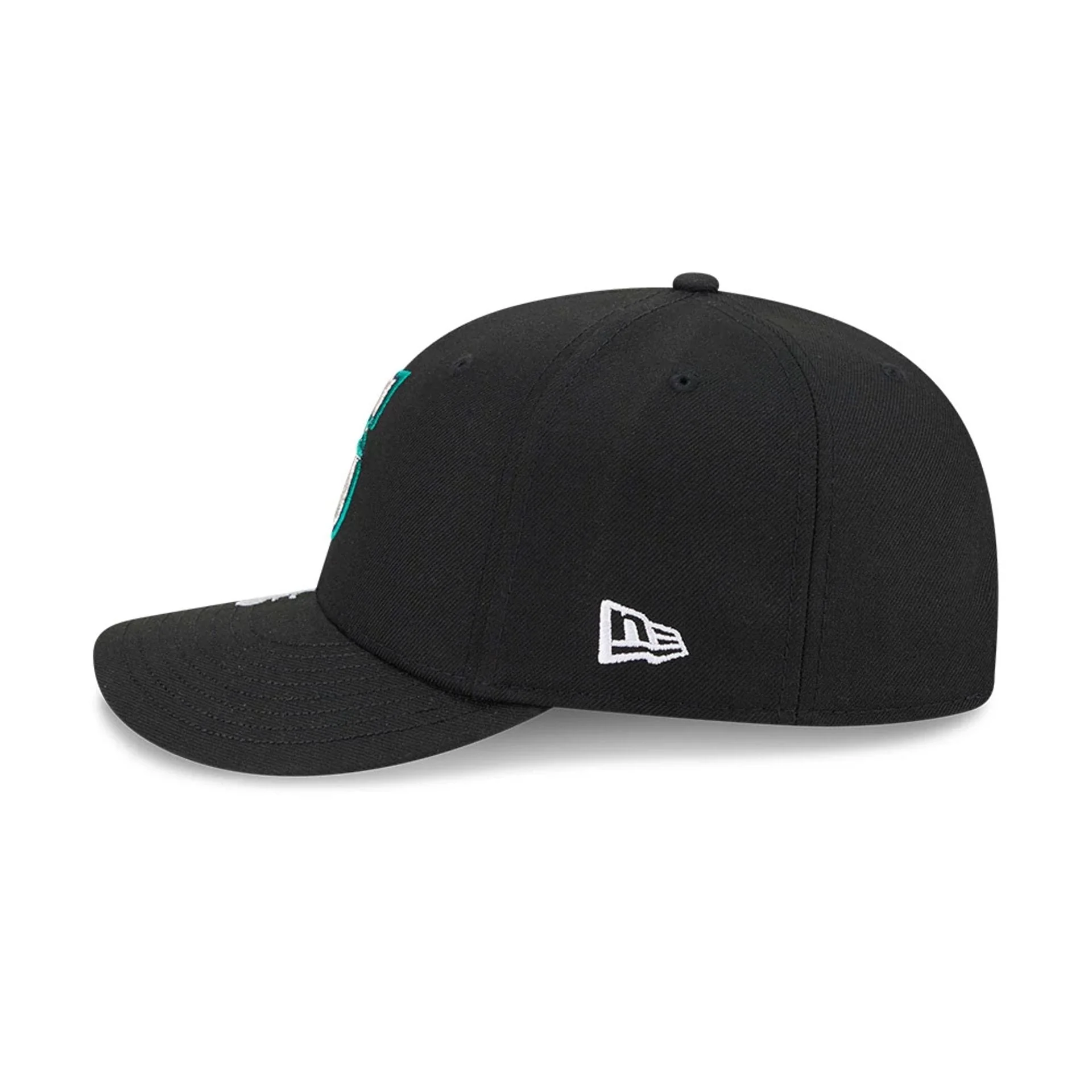 Seattle Mariners MLB Vissurf Black 9FIFTY Snapback Adjustable Cap - Image 6