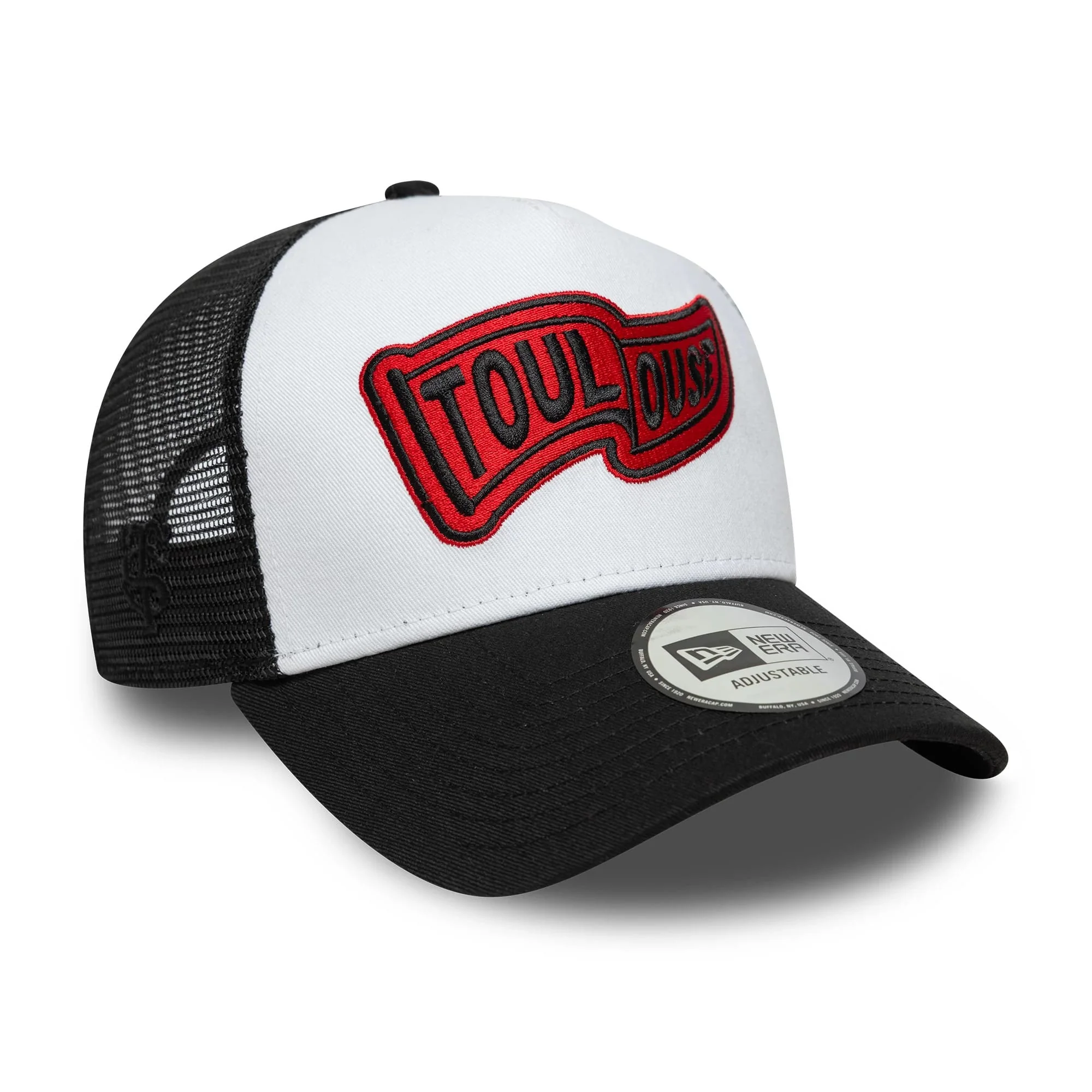 Stade Toulousain Flag White 9FORTY E-Frame Trucker Cap - Image 3