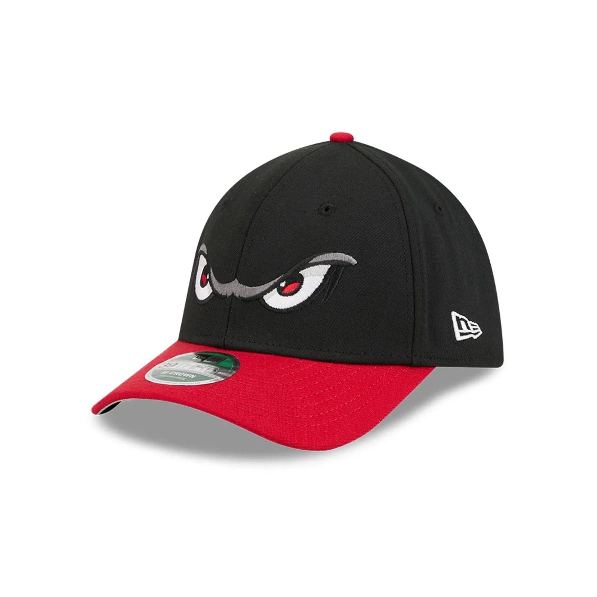 Storm MiLB On Field Black 39THIRTY M-Crown Stretch Fit Cap