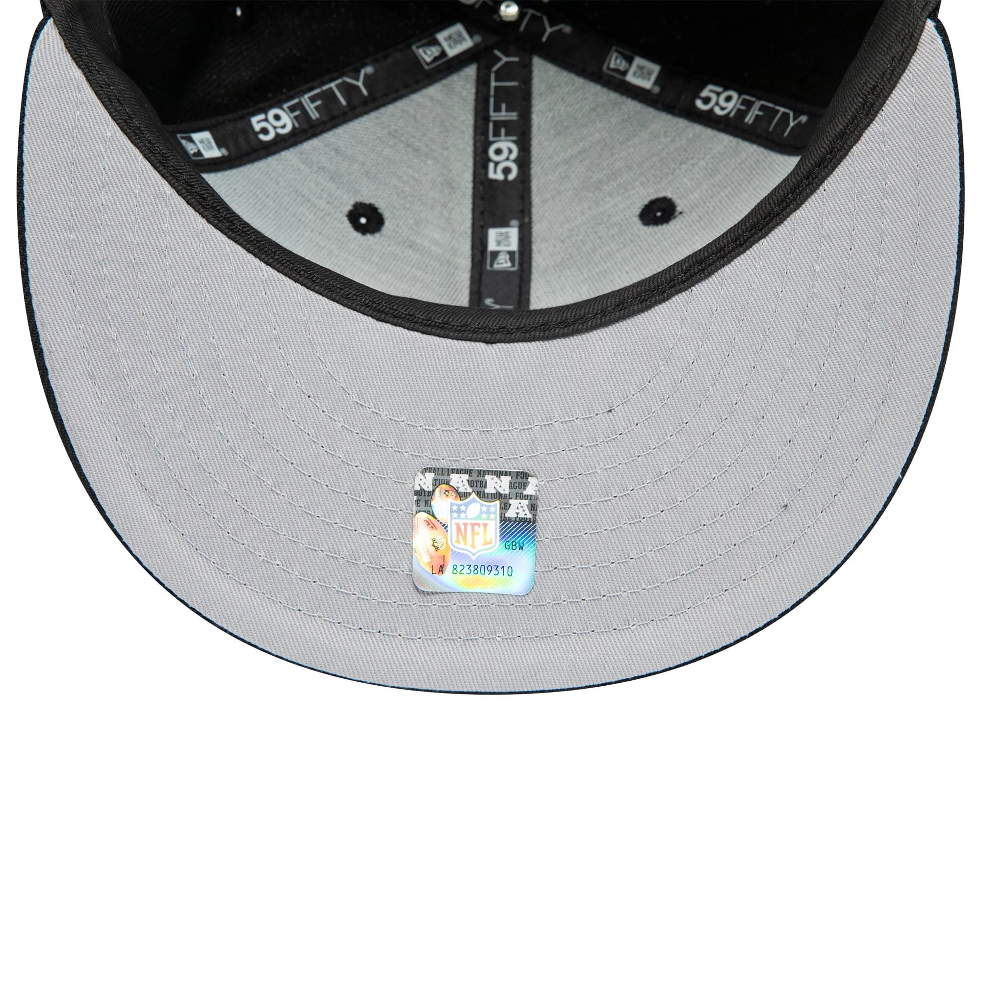 Tampa Bay Buccaneers NFL Black 59FIFTY Fitted Cap - Image 4