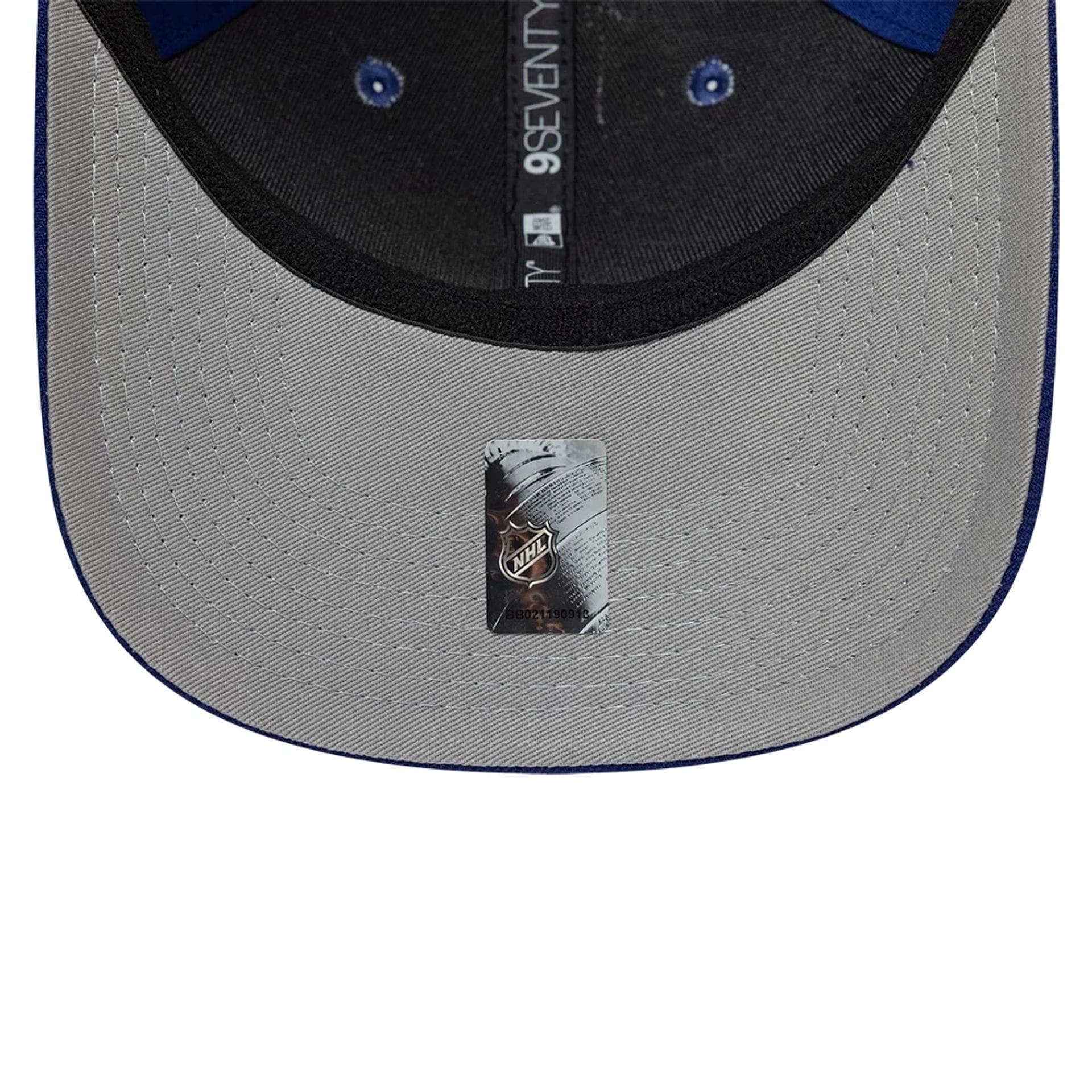 Tampa Bay Lightning NHL Team Blue 9SEVENTY Stretch Snap Adjustable Cap - Image 2