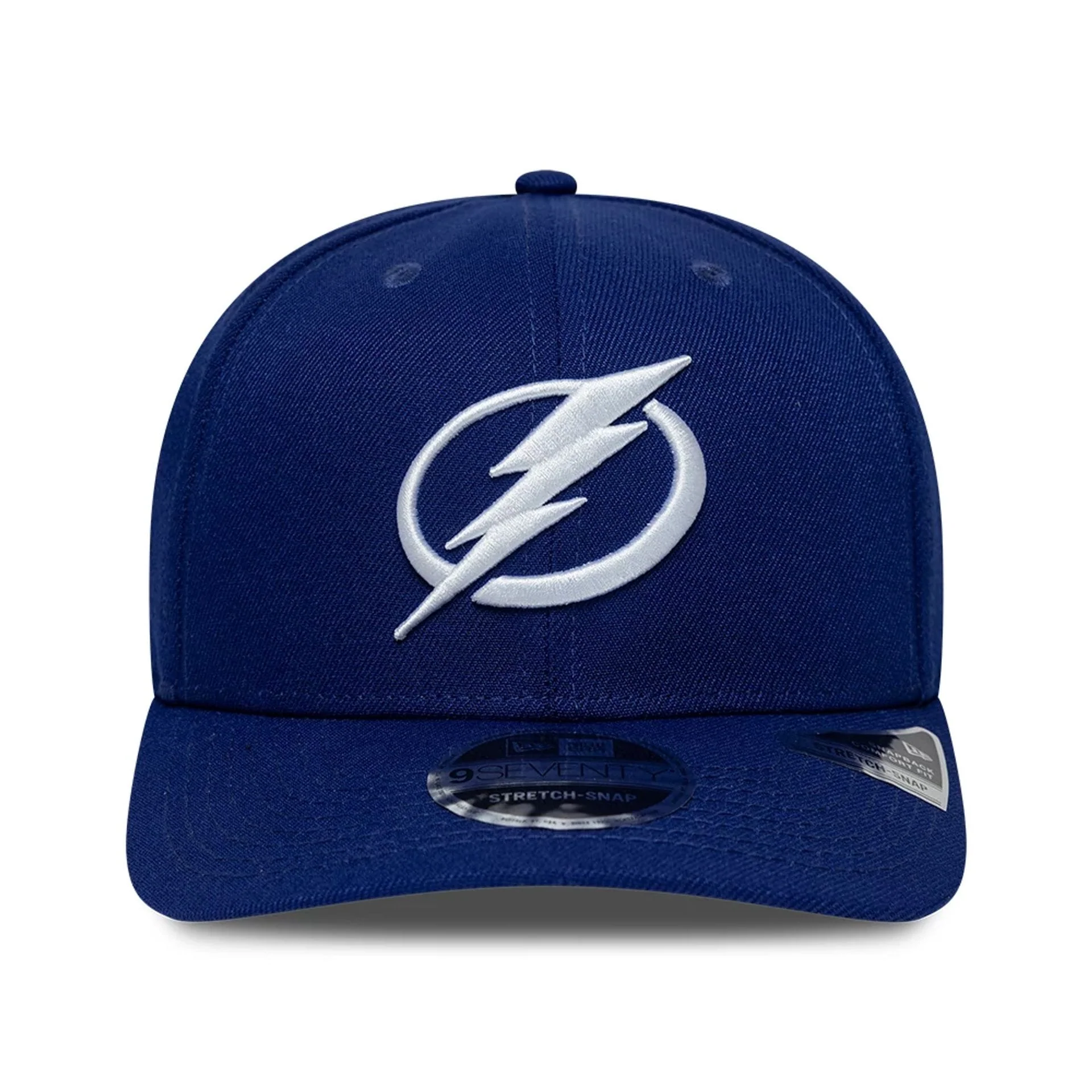 Tampa Bay Lightning NHL Team Blue 9SEVENTY Stretch Snap Adjustable Cap - Image 3