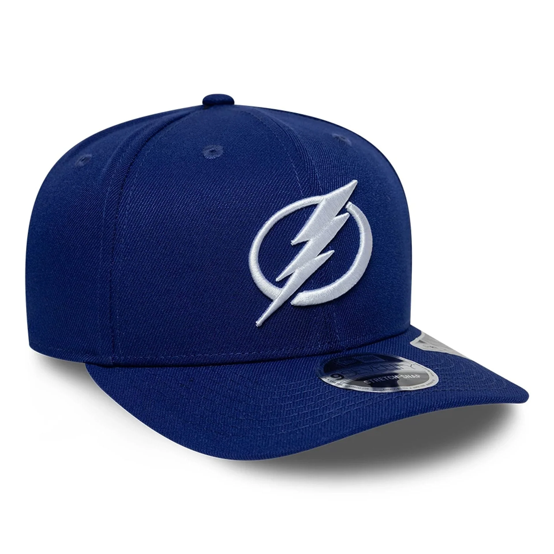 Tampa Bay Lightning NHL Team Blue 9SEVENTY Stretch Snap Adjustable Cap - Image 4
