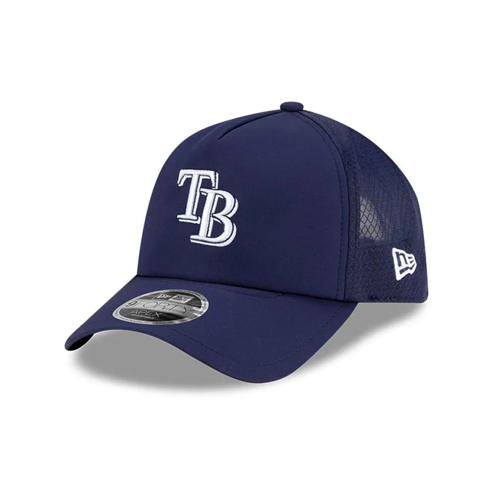 Tampa Bay Rays MLB Batting Practice 2026 Navy 9FORTY Apex Adjustable Cap