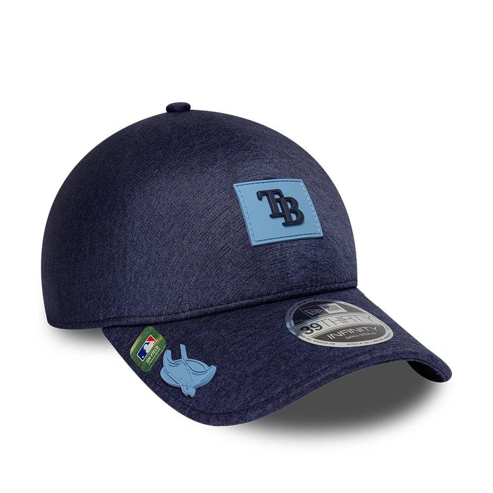 Tampa Bay Rays MLB Clubhouse Navy 39THIRTY Infinity Stretch Fit Cap