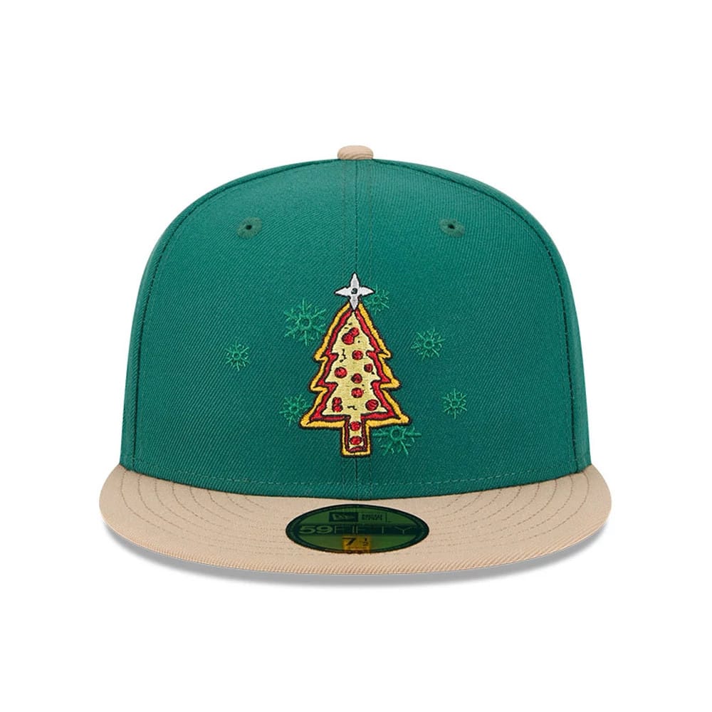Teenage Mutant Ninja Turtles Pizza Tree Green 59FIFTY Fitted Cap - Image 3
