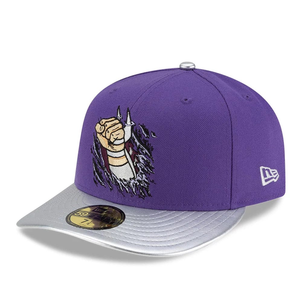 Teenage Mutant Ninja Turtles Shredder Purple 59FIFTY Fitted Cap