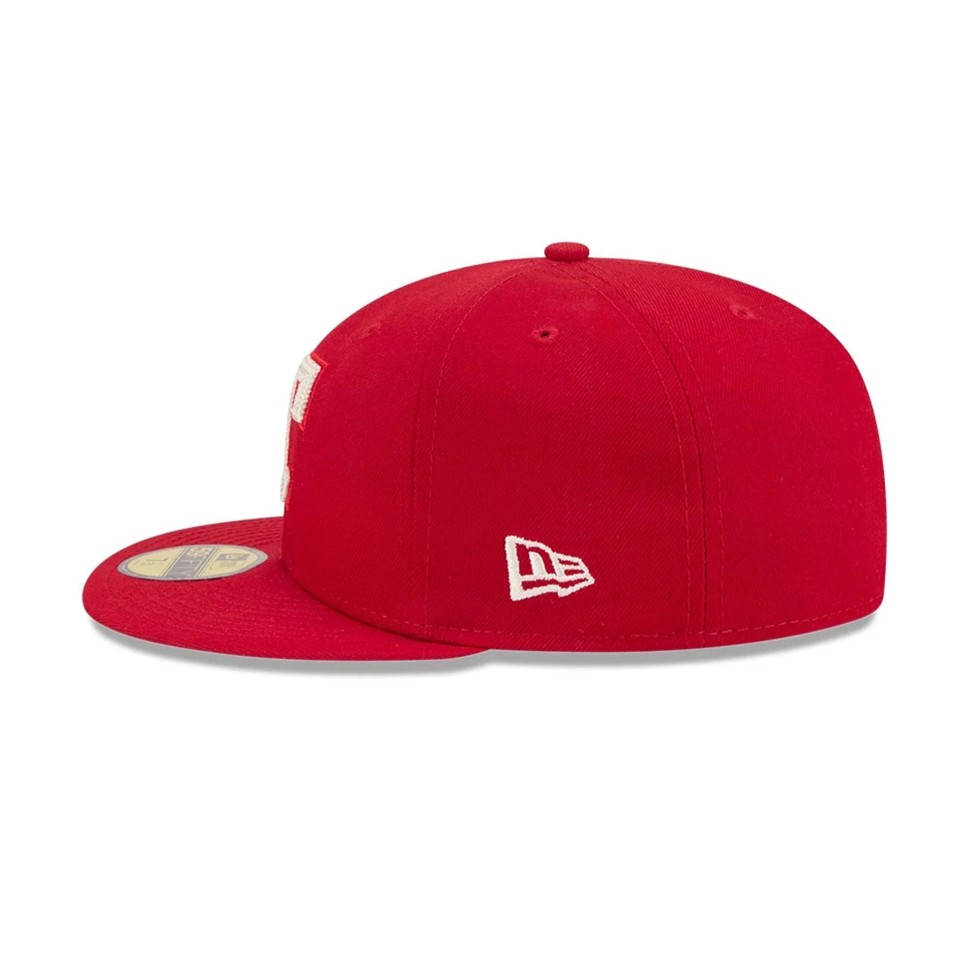 Texas Rangers MLB City Connect Red 59FIFTY Fitted Cap - Image 5