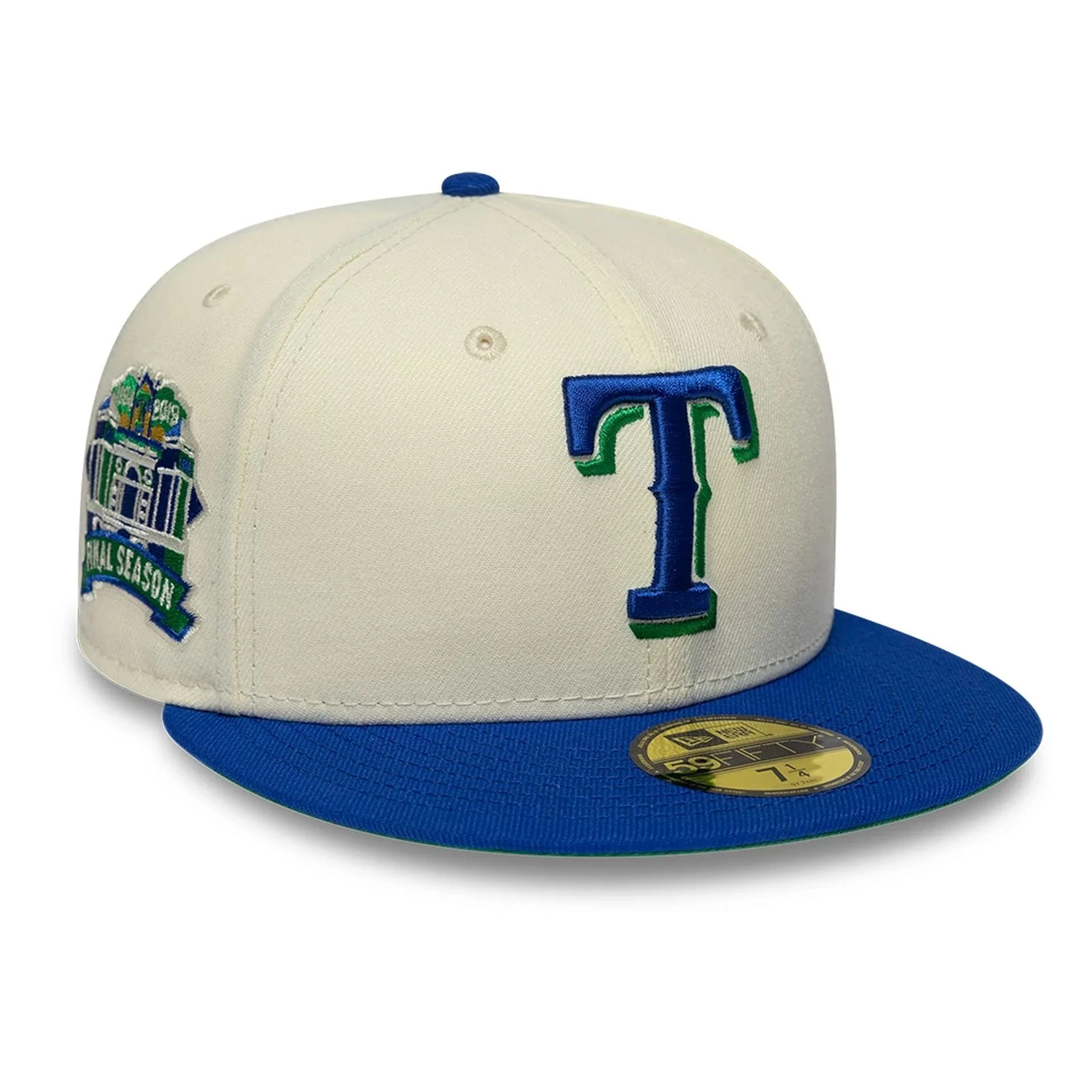 Texas Rangers MLB Cooperstown White 59FIFTY Fitted Cap