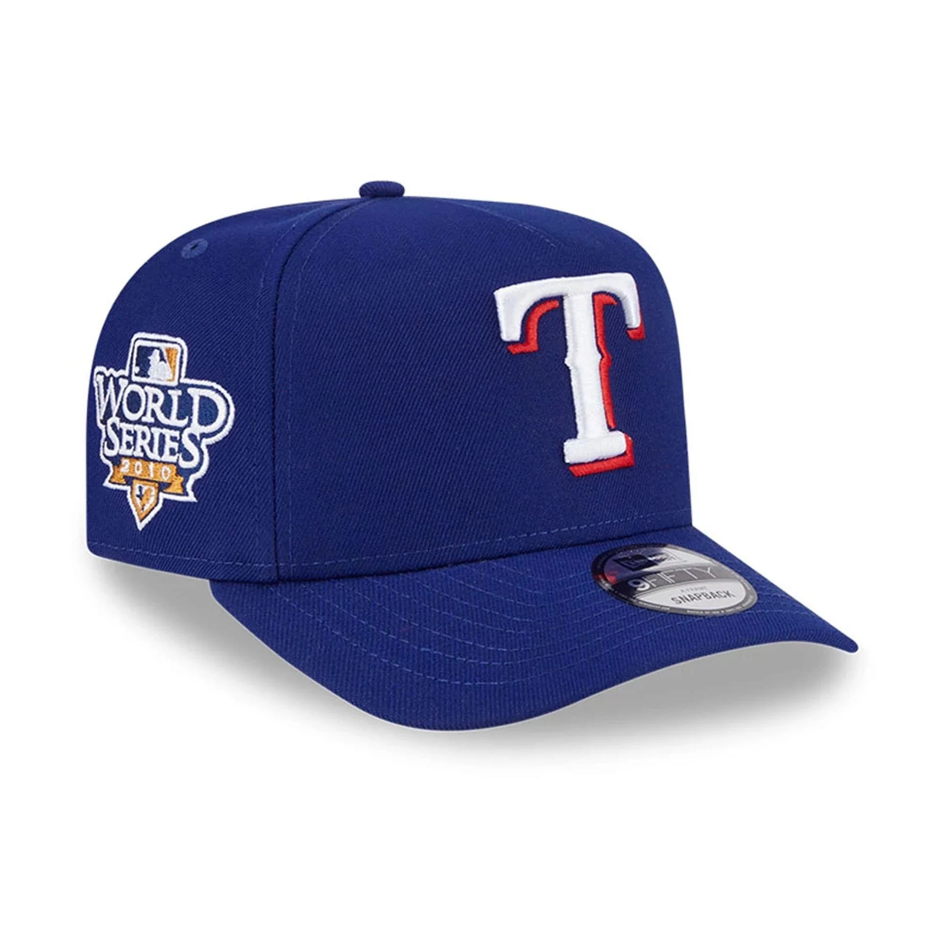 Texas Rangers MLB Evergreen Dark Blue 9FIFTY A-Frame Snapback Adjustable Cap