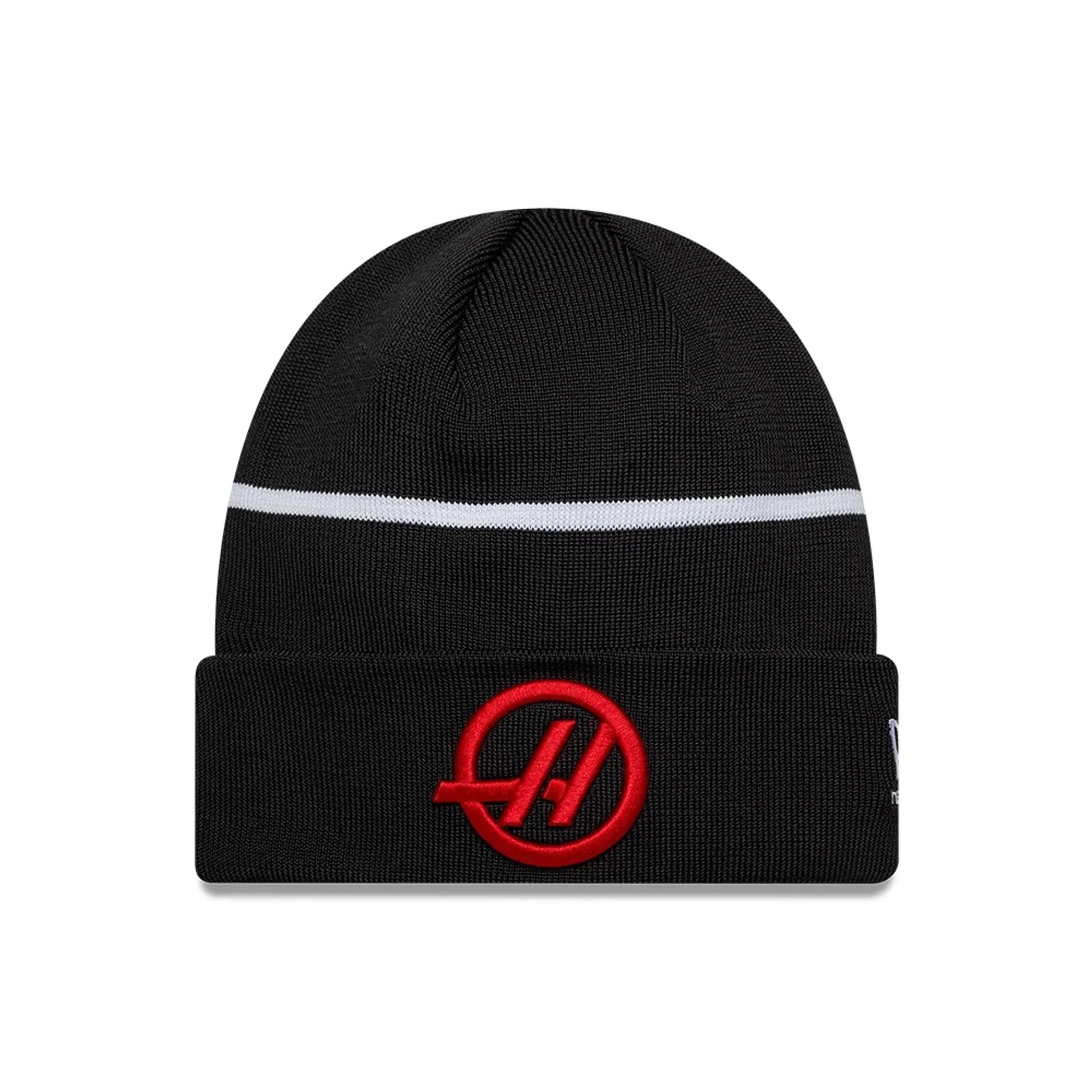 TGR Haas F1 Esteban Ocon Black Cuff Knit Beanie Hat