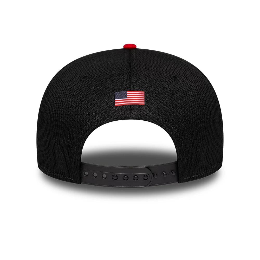 TGR Haas F1 Team Black 9SEVENTY Stretch Snap Adjustable Cap - Image 4