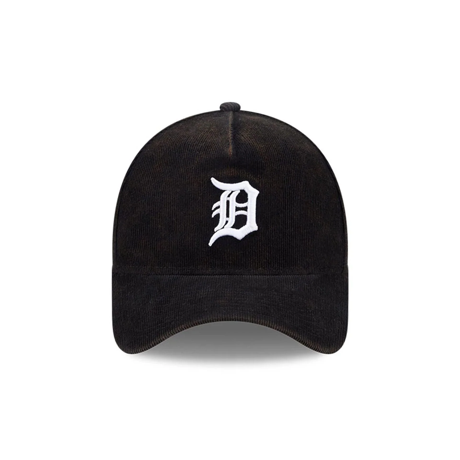 Tigers MLB Snow Wash Cord Black 59FORTY A-Frame Fitted Cap - Image 3