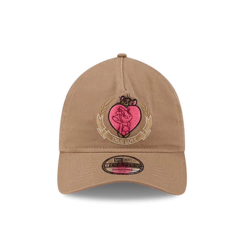 Tom & Jerry True Love Beige 9TWENTY A-Frame Adjustable Cap - Image 2