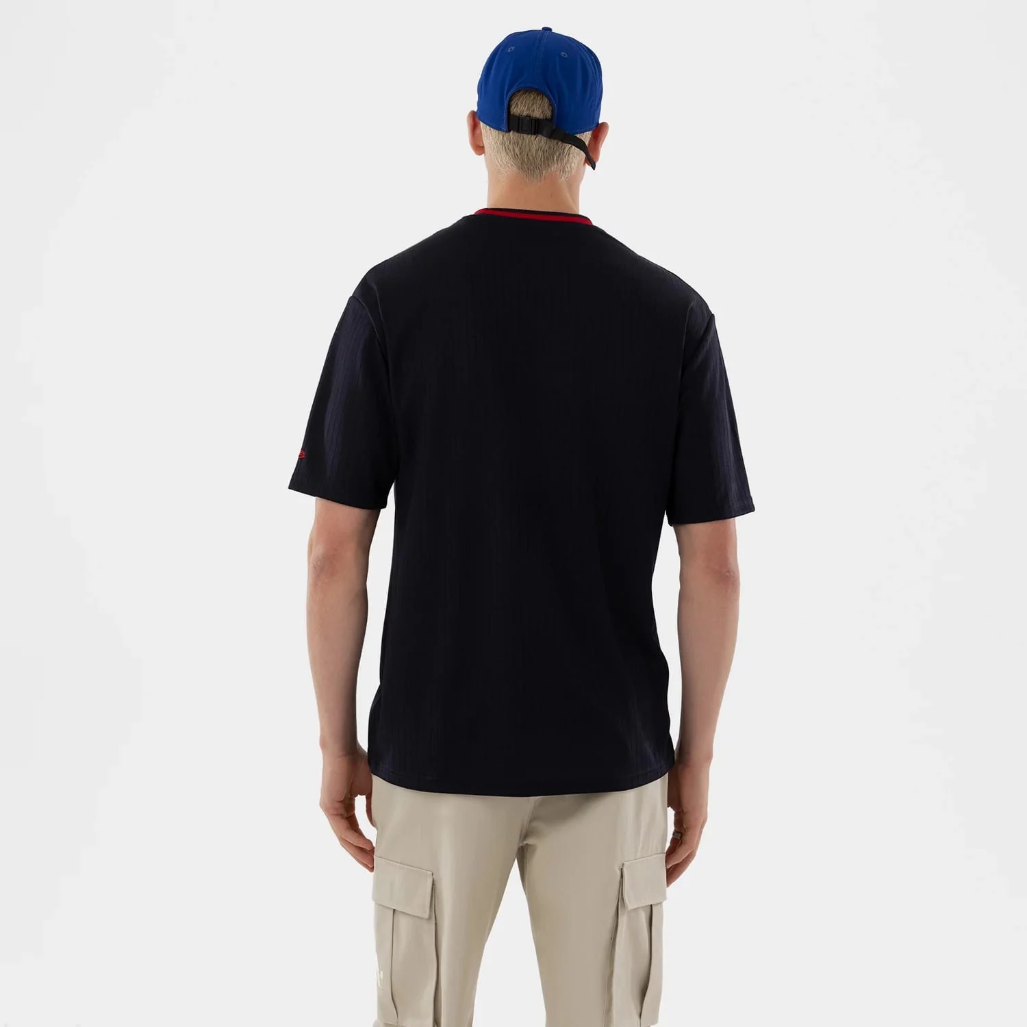 Toronto Blue Jays MLB Navy Oversized T-Shirt - Image 2
