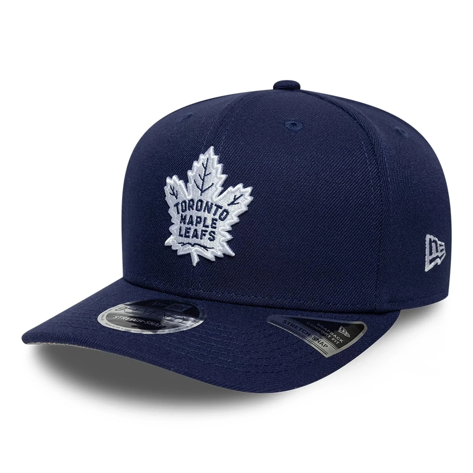 Toronto Maple Leafs NHL Team Navy 9SEVENTY Stretch Snap Adjustable Cap