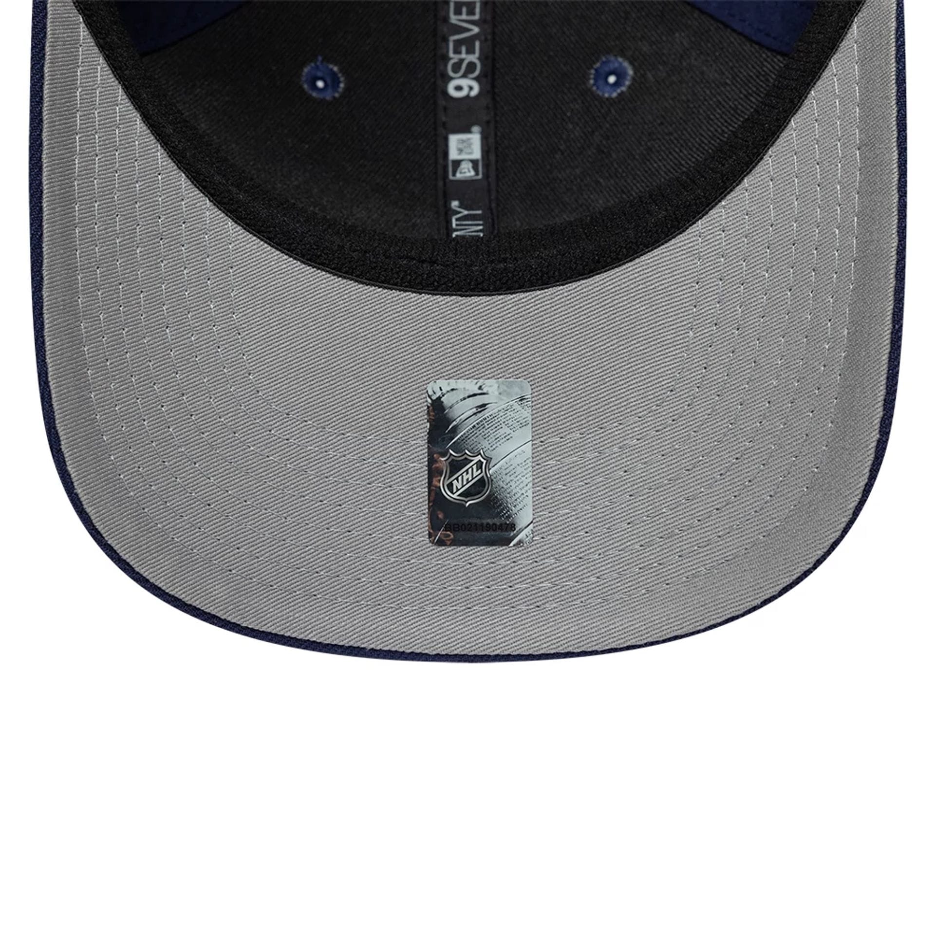 Toronto Maple Leafs NHL Team Navy 9SEVENTY Stretch Snap Adjustable Cap - Image 2