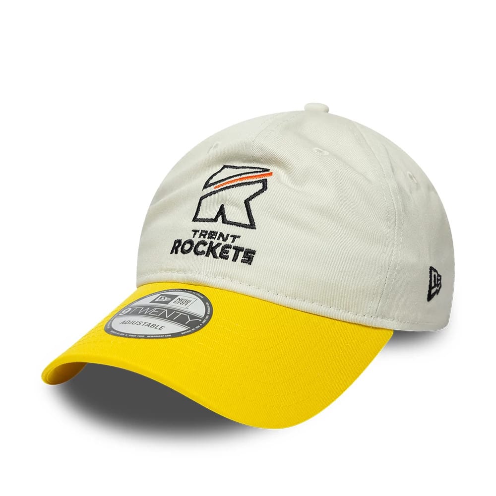 Trent Rockets The Hundred 2025 Contrast Light Beige 9TWENTY Adjustable Cap