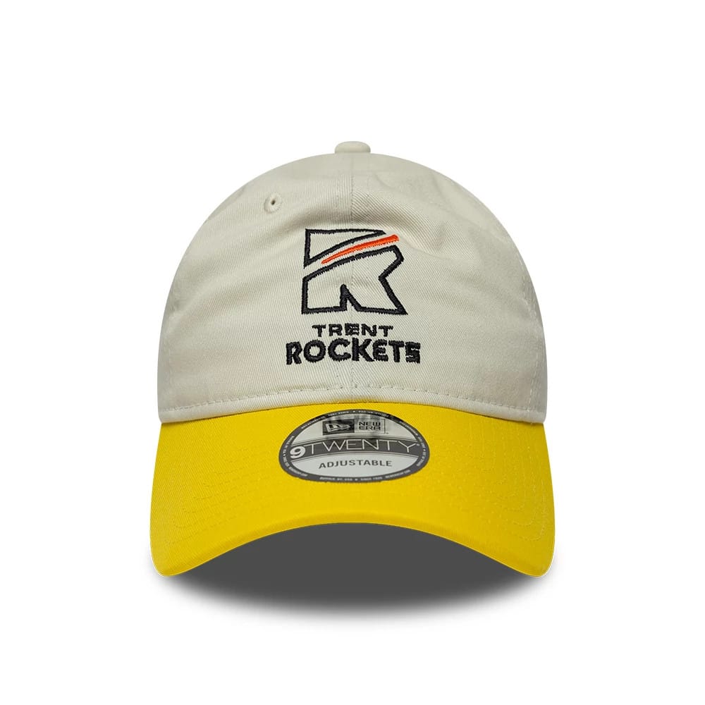 Trent Rockets The Hundred 2025 Contrast Light Beige 9TWENTY Adjustable Cap - Image 2