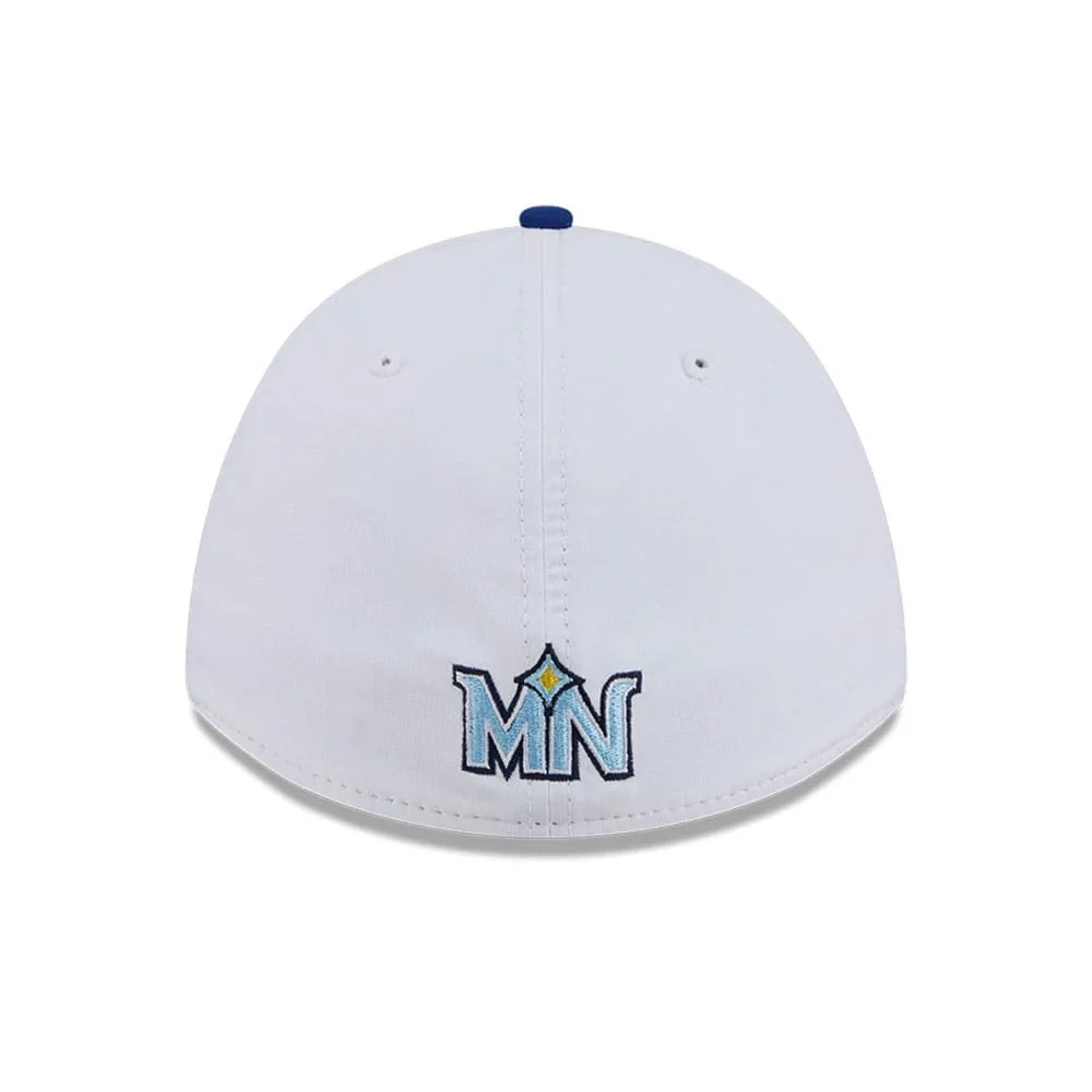 Twins MLB City Connect Blue 39THIRTY M-Crown A-Frame Stretch Fit Cap - Image 7