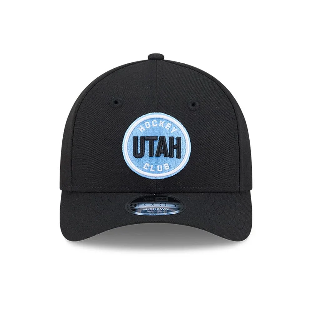 Utah Mammoth NHL Team Black 9FORTY M-Crown Adjustable Cap - Image 3