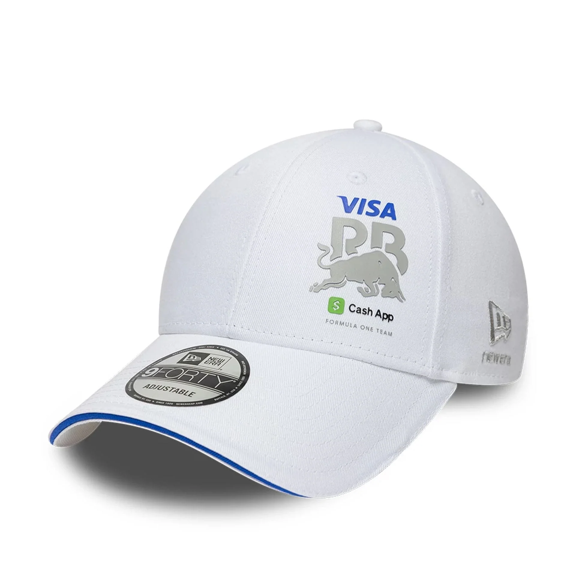 Visa Cash App Racing Bulls Essential White 9FORTY Adjustable Cap