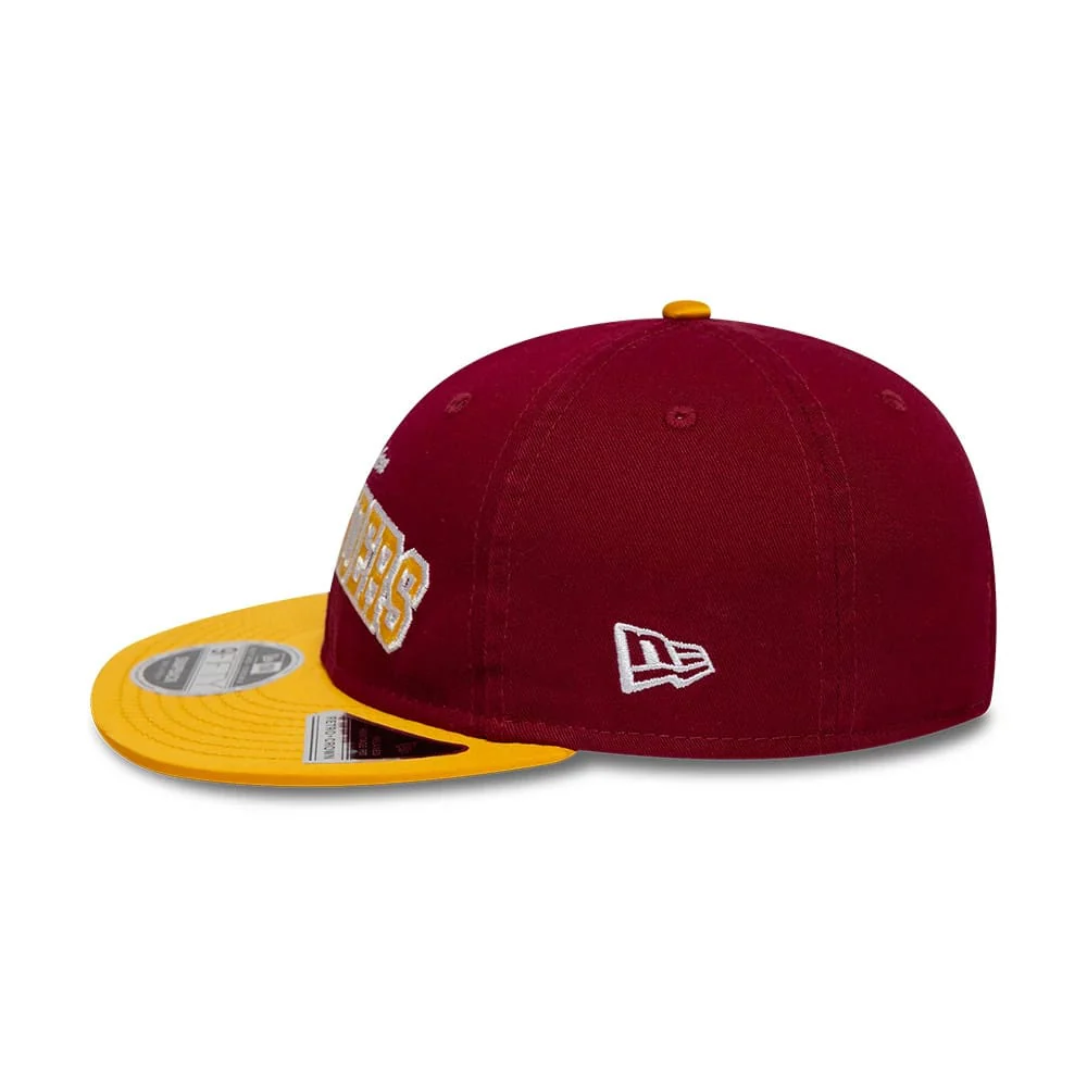 Washington Commanders NFL Historic Dark Red Retro Crown 9FIFTY Adjustable Cap - Image 5